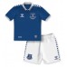 Camiseta Everton Amadou Onana #8 Primera Equipación Replica 2023-24 para niños mangas cortas (+ Pantalones cortos)